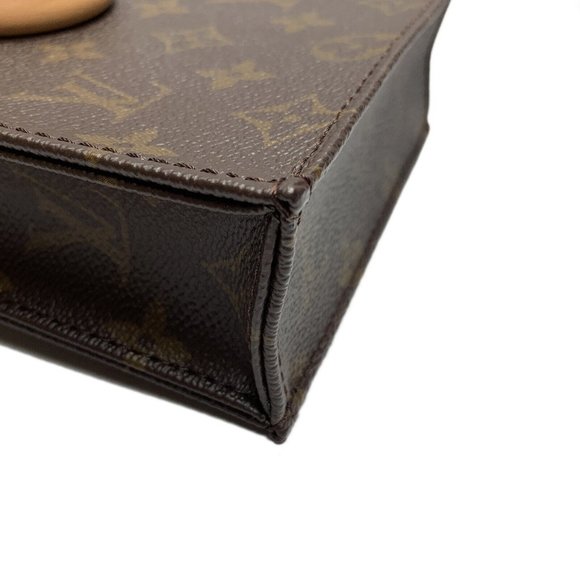 Petit Sac Plat Shoulder Handbag Monogram Canvas - Picture 9 of 11